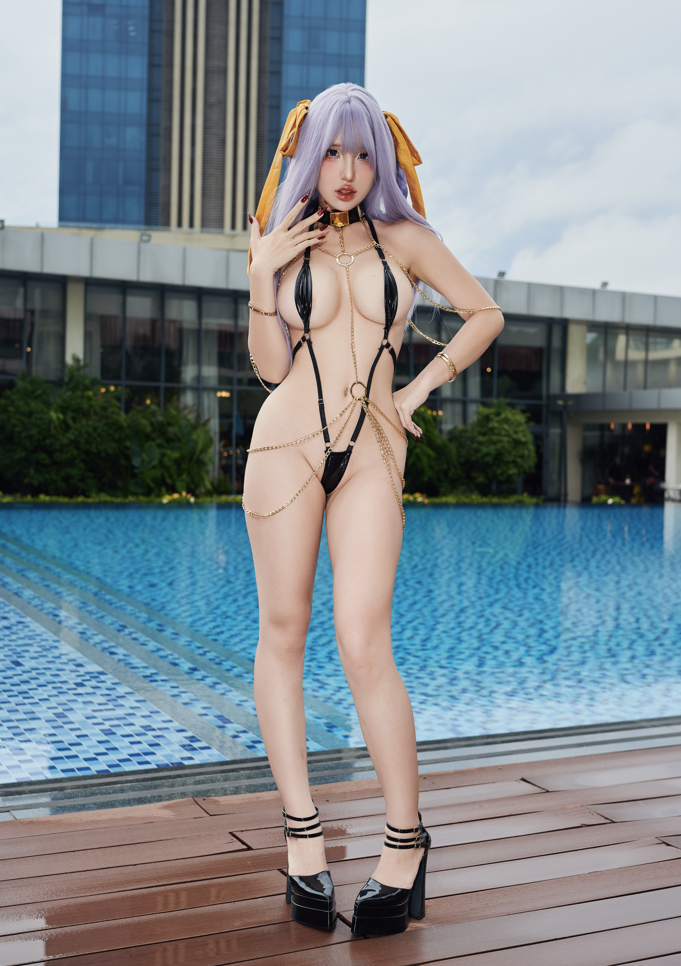 Puypuy プィプィ (Puypuychan) cosplay 迪拜 BB – FateGrand Order 【188P 8V 1.4GB】-福利岛