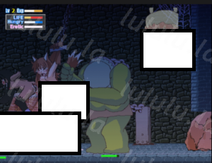 动态 福瑞 狼娘的地牢 wolf`s dungeon 动态 重口 横板闯关格斗-福利岛