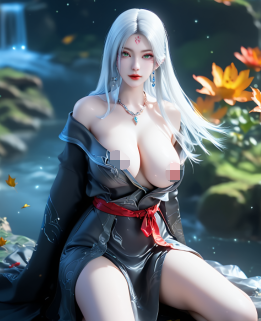 小白-重获自由（长发版）[142P/317M]-福利岛