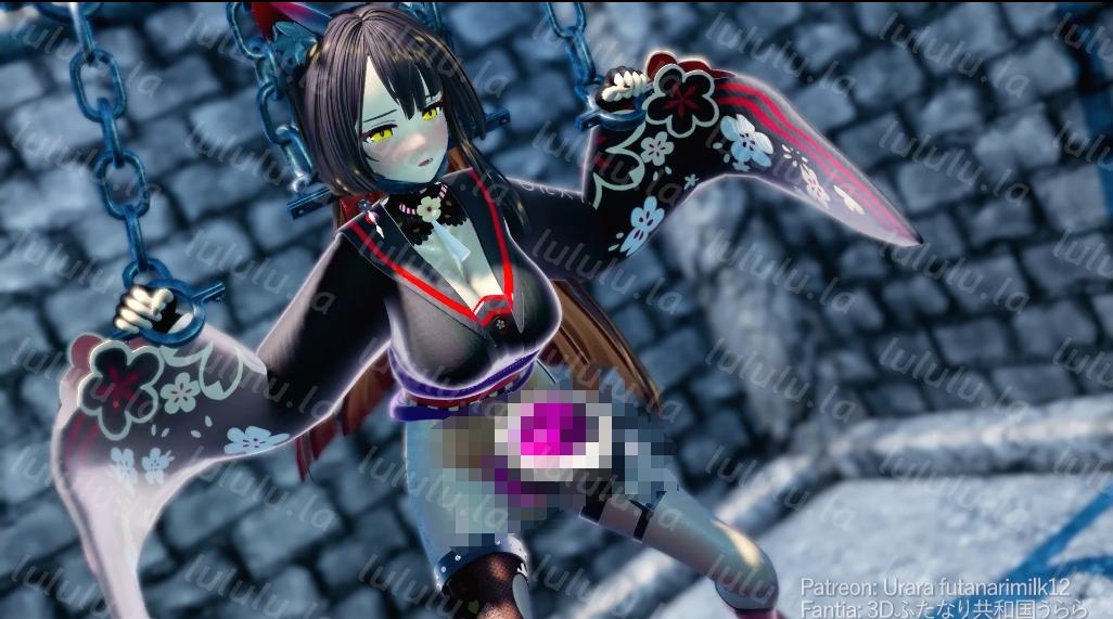no.1420 [うらら] 【扶她】射精防止装置 【有码 1V 182MB】-福利岛