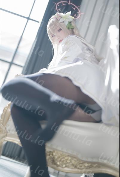 no.1587 【Lunananya】蔚蓝档案—桐藤渚 黑丝玉足【22P 53MB】-福利岛