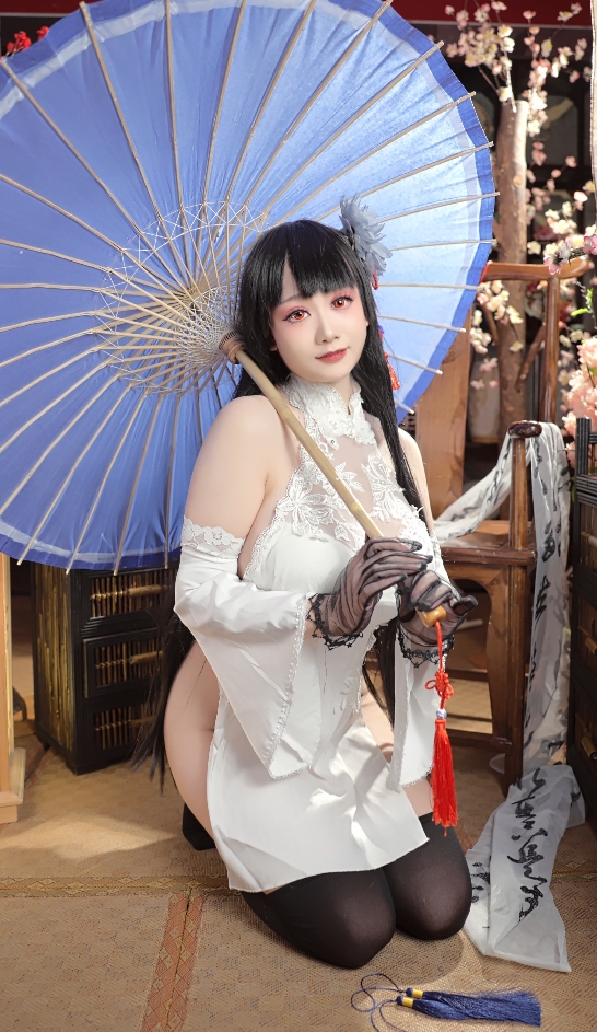 no.2446 阿雪雪 - 碧蓝航线 逸仙 旗袍 【92P 4V 2.47GB】