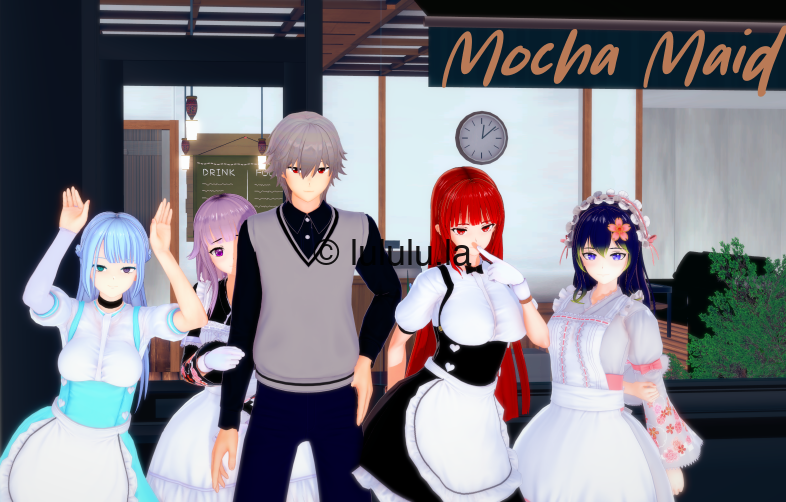 [日式SLG/汉化] 摩卡女仆 Mocha Maid v0.1.0 [PC+安卓/1.4G]-福利岛