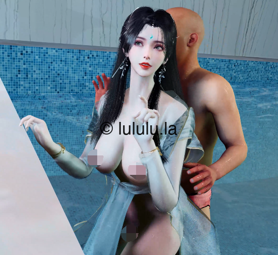 牛头人爱好者：古装女友 清漪 泳池NTR [6.3G]-福利岛