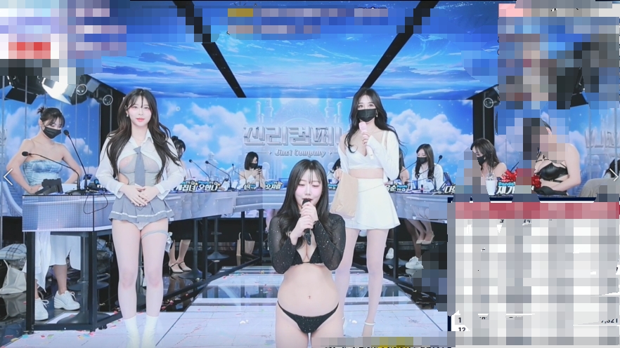 jinricp热舞直播秀分组PK专场（不漏B）1V3400mb