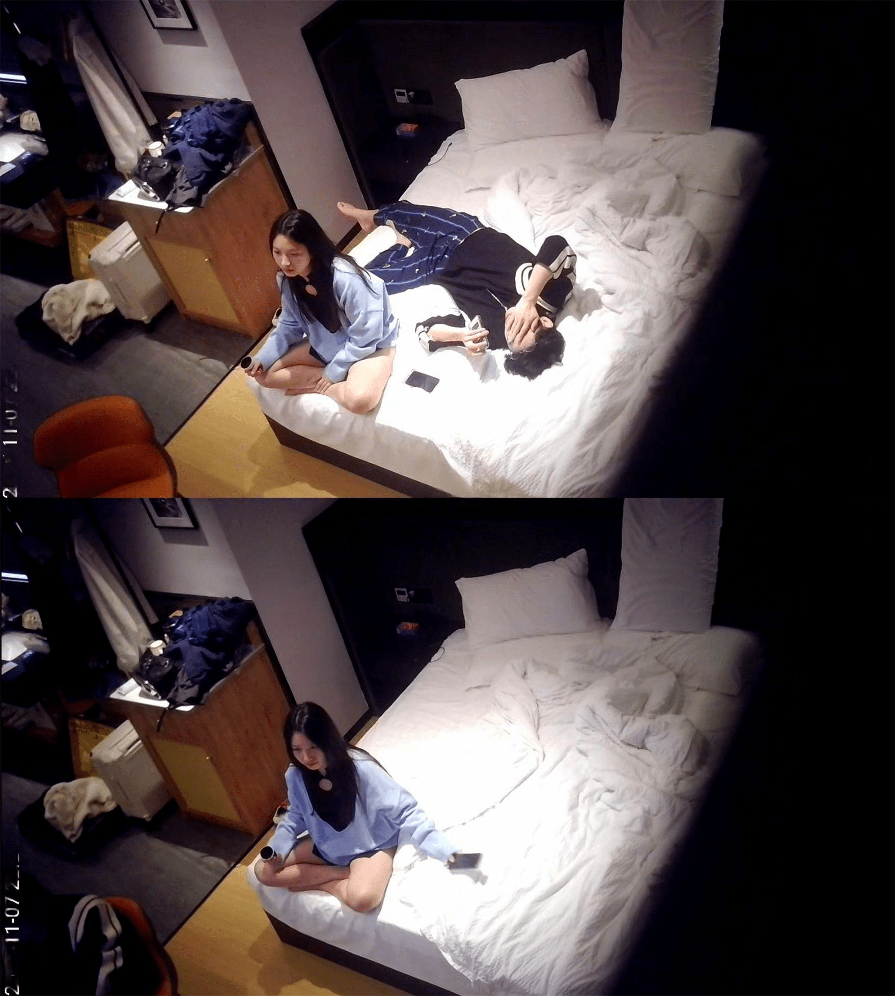 11-7流出酒店偷拍❤️本月最佳极品高颜黑色旗袍御姐和小奶狗男友激情做爱大肥臀操起来应该爽翻了完整版(12V)-福利岛