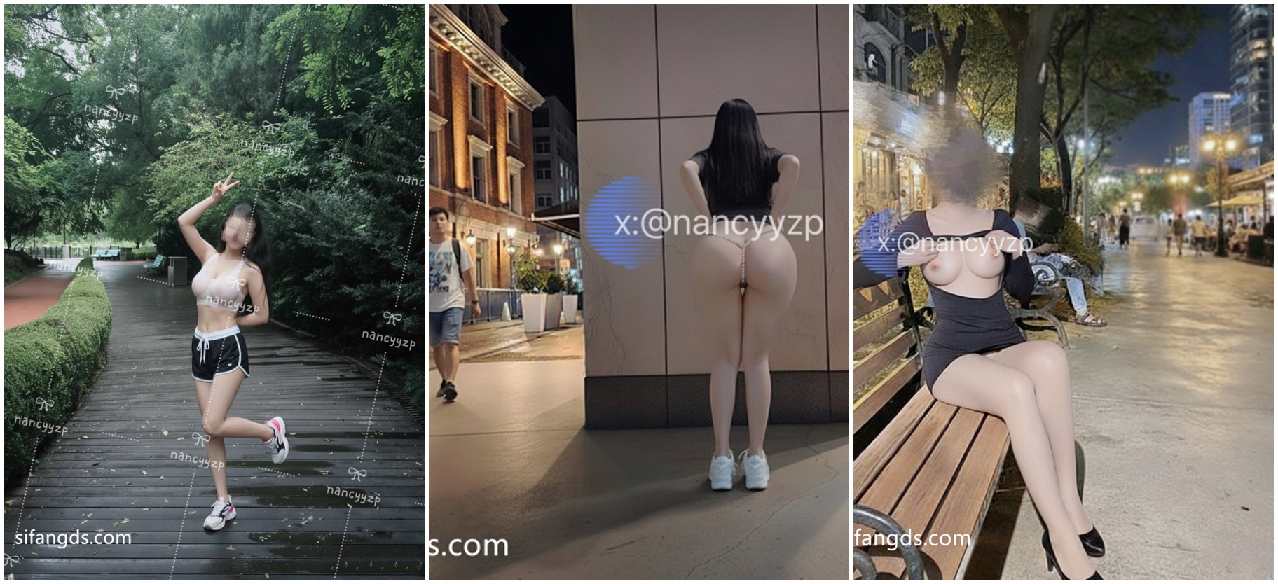 ⭐极品身材颜值女神【nancyyzp】露出自慰付费私拍6V-福利岛