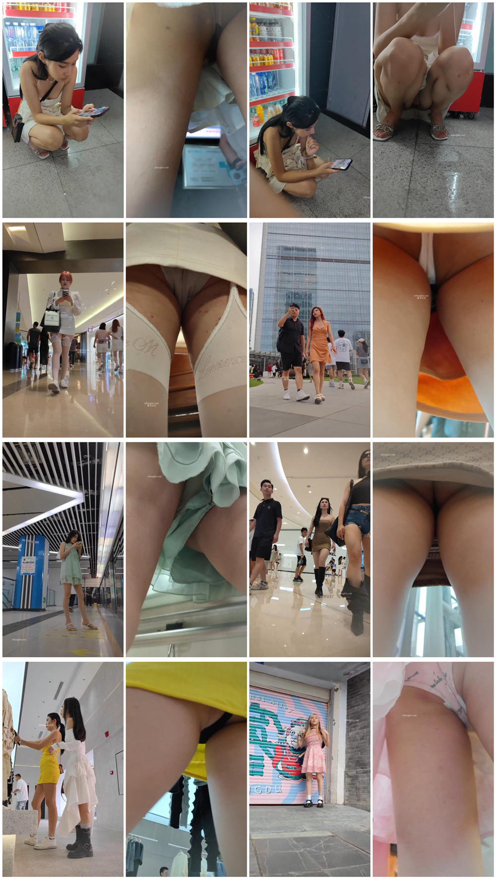 ❤️精品推荐❤️步行街拍抄底大神『KXCD』系列合集第6季20V 专挑年轻好看质量高的小姐姐-福利岛