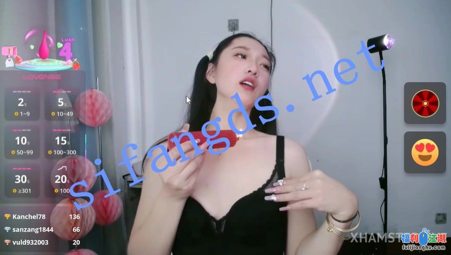 ❤❤❤穿着校服~红色蝴蝶结【jiangjiangas】直播现场道具插穴【1.88G】 预览图 2