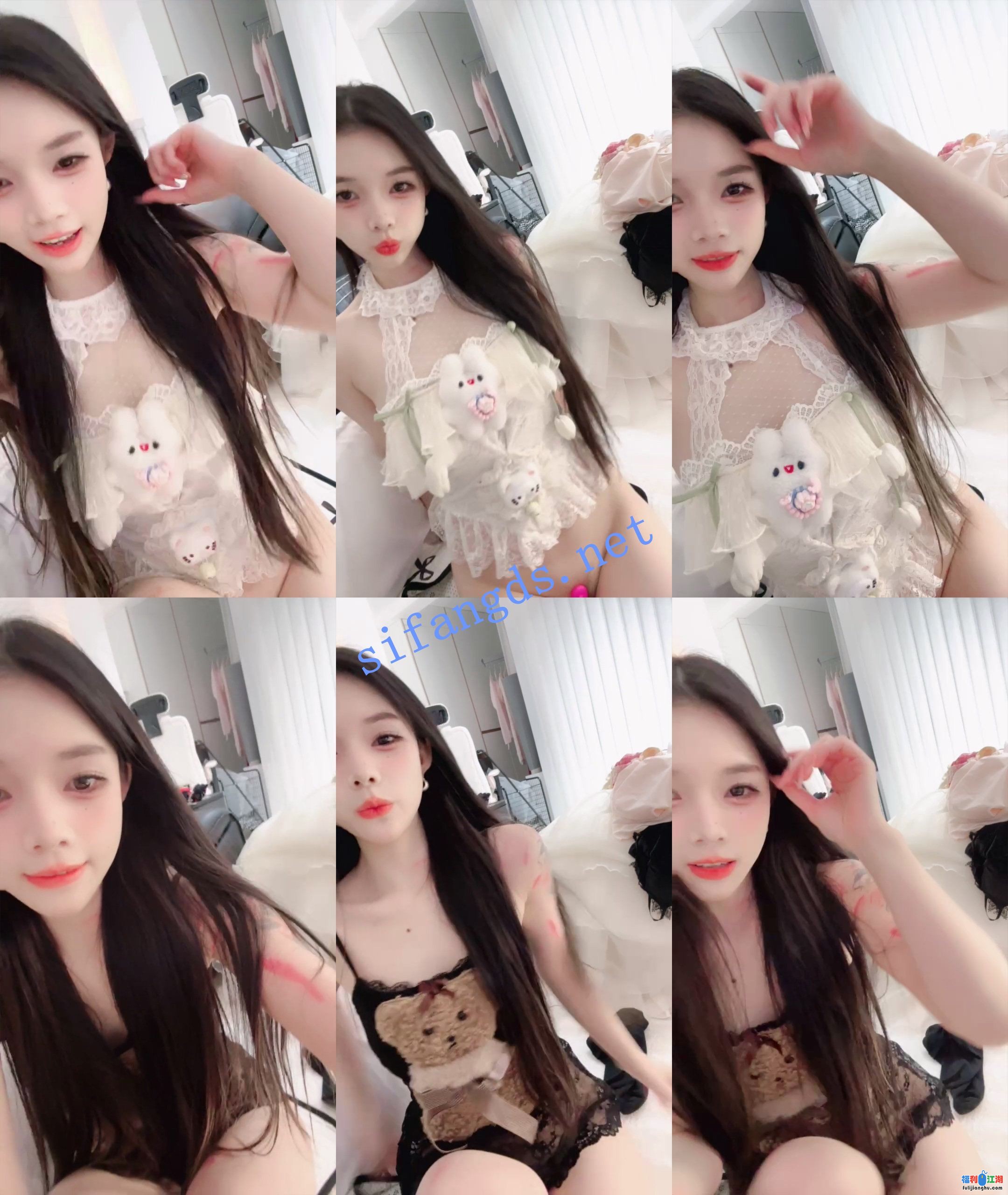 ☑️推荐！正宗校花~美到爆炸~【兔】道具整根插入~爽死了~【3.18G】