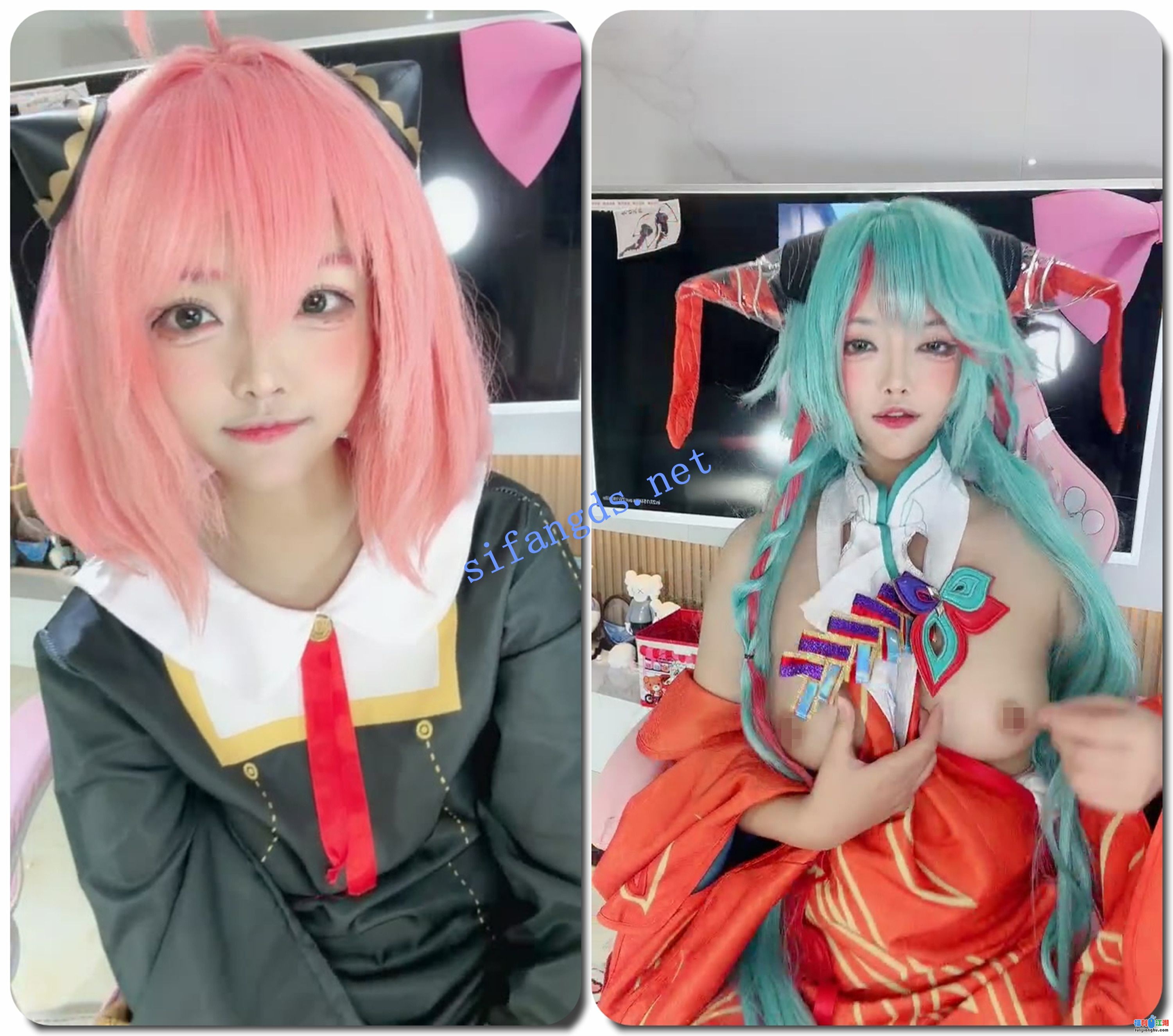 ██Cosplay角色扮演~【张晚萌】不一样的体验，店长推荐【3.77G】