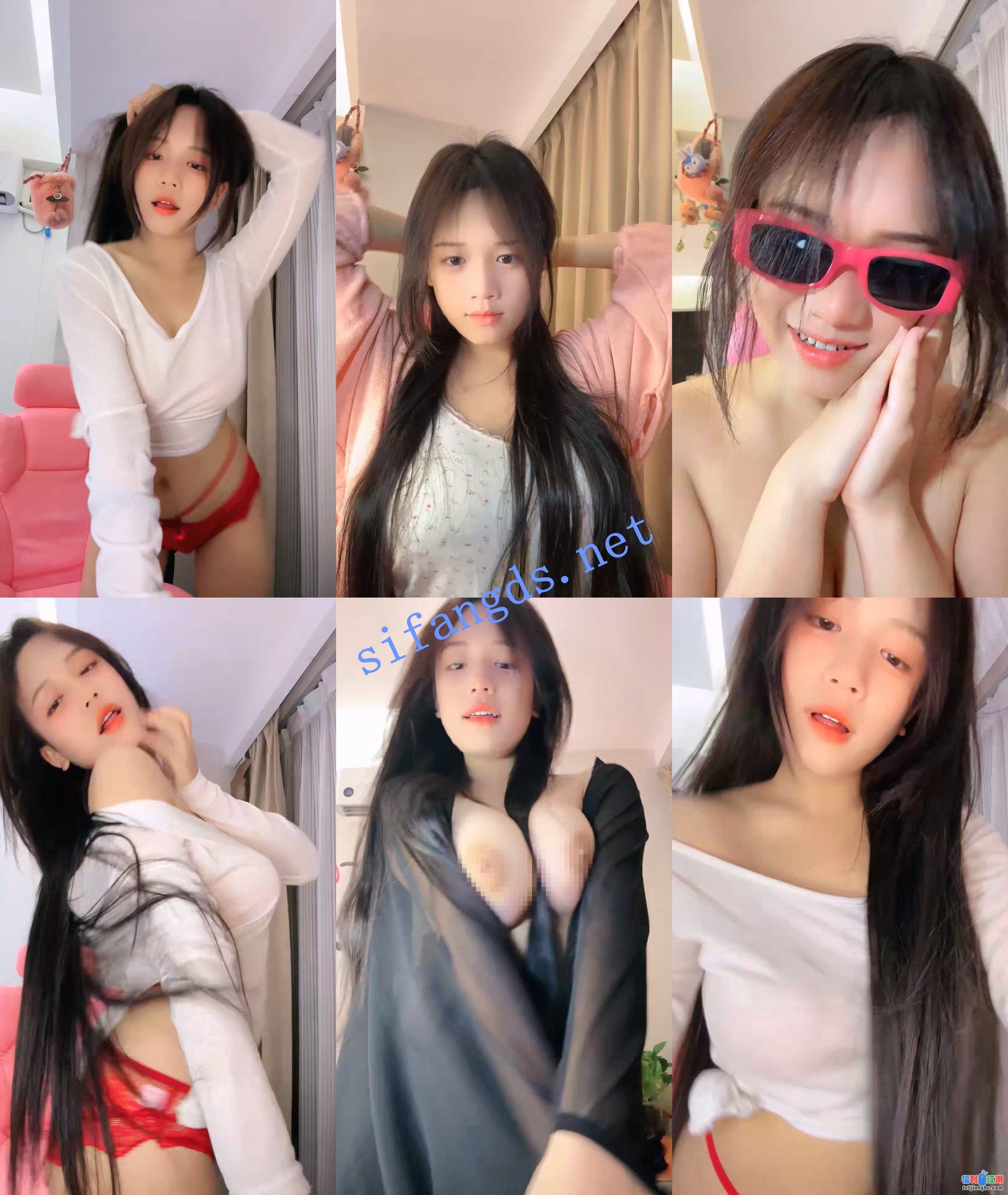 ♆【e懒得喷】G奶女熊生! 裸舞抖奶~道具自慰~喷水~超级爽!【3.92G】 预览图 2