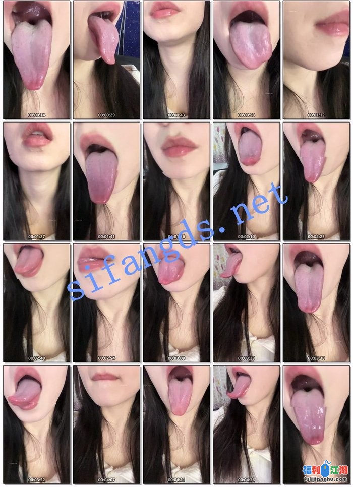 ஐ恋物癖ஐ清纯女神口腔特写高价定制 性感美舌简直食用级[某房原版]【2.3G】 预览图 2