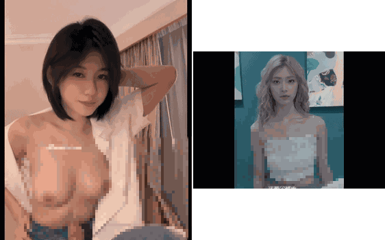 【AI精品】完蛋我被美女包围+部分网红 图生视频版 插入[某房原版]【215M】 预览图 3