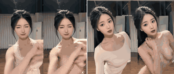 【AI重磅】蔡萝莉 浅浅 王德芙 杨幂 椰椰椰 一只小耳朵脱衣[某房原版]【9.04G】 预览图 3