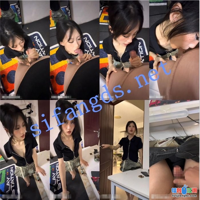 超高颜值TS 辣辣姜不辣 788SVIP 11月抖音风蛇精 漂亮女友性爱[某房原版]【3.02G】 预览图 5