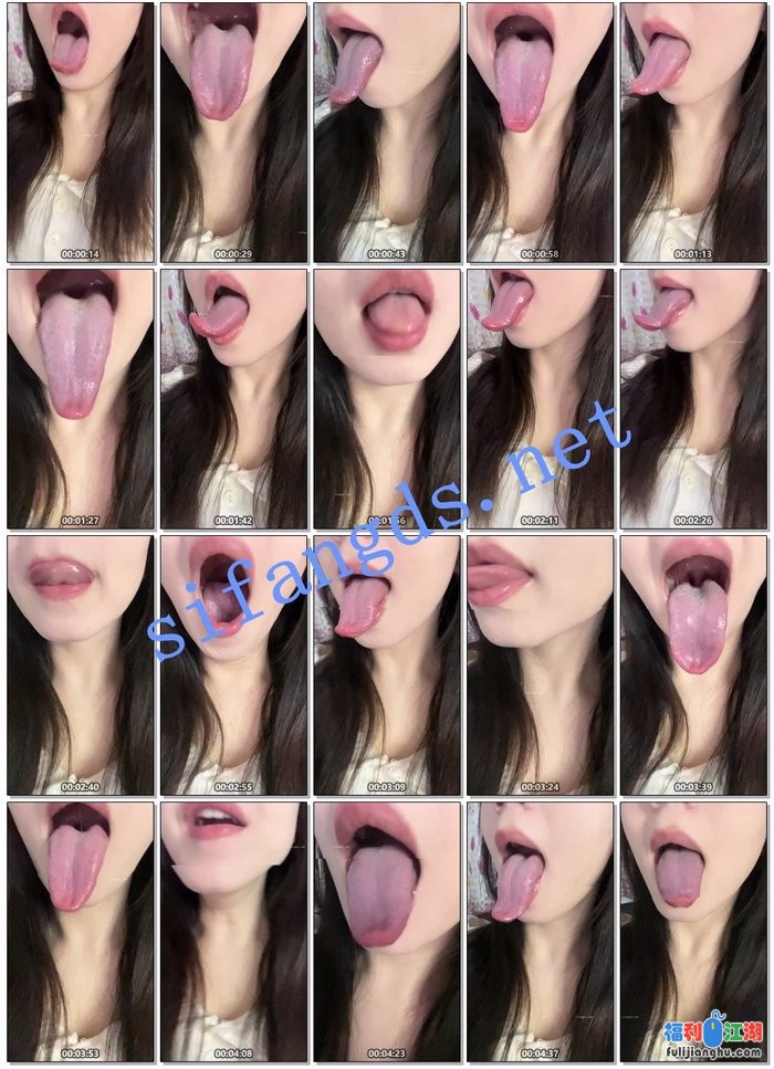 ஐ恋物癖ஐ清纯女神口腔特写高价定制 性感美舌简直食用级[某房原版]【2.3G】 预览图 1