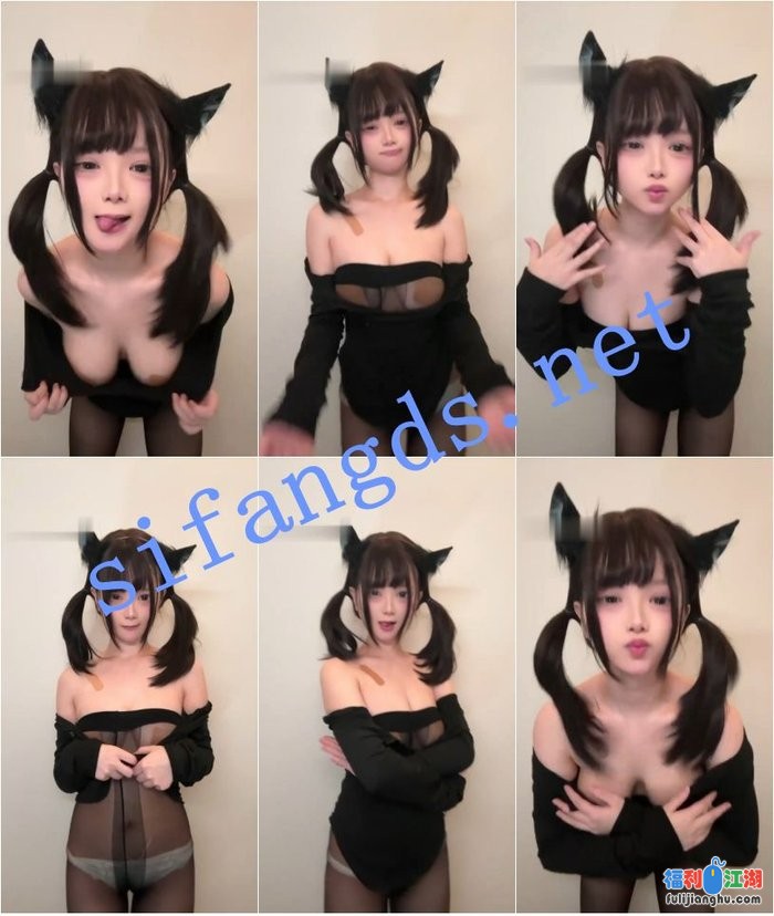 ✅抖音 em崽 童颜巨乳极品妹子 乳贴 弯腰抖胸舞等 最大尺度[某房原版]【100M】 预览图 3