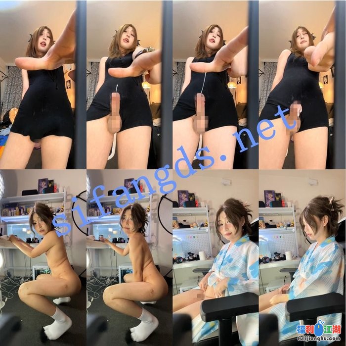 超高颜值TS 辣辣姜不辣 788SVIP 11月抖音风蛇精 漂亮女友性爱[某房原版]【3.02G】 预览图 4