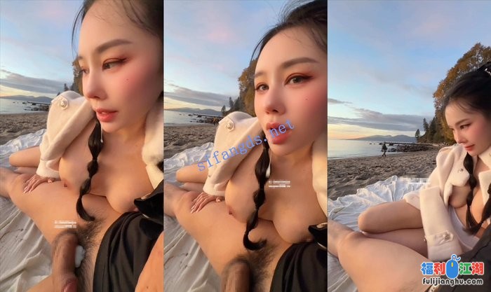 绿帽女神【汐梦瑶】又冲海滩拉，这次 超 刺 激！推荐[某房原版]【1.68G】 预览图 1