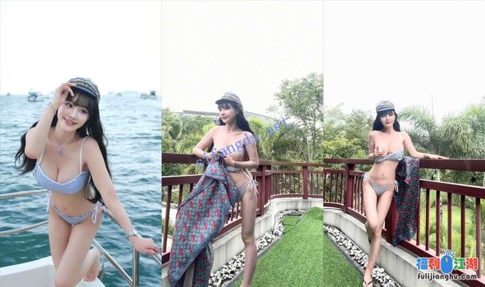 【重磅核弹】秀人巨乳网红 朱可儿 11月最新三亚游艇比基尼[某房原版]【2.21G】