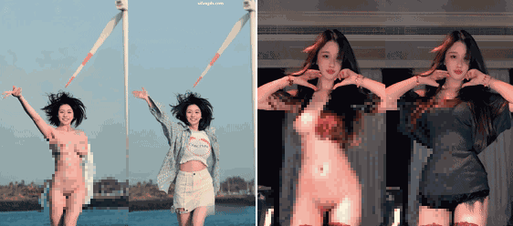 【Ai重磅】30分钟版本 轩子巨兔等8位网红AI脱衣对比 2K超清[某房原版]【12.1G】 预览图 3