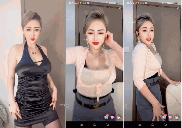 【抖音福利】大奶社会精神姐【訢】裸舞直播间抖奶[某房原版]【208M】 预览图 5