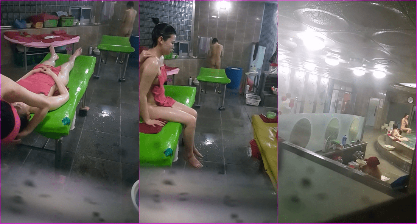 ⚫️贵在真实，色胆包天神人，大众浴室缝中偷拍女池内部春色，全景非常清晰，被抓到肯定腿打折 预览图 1