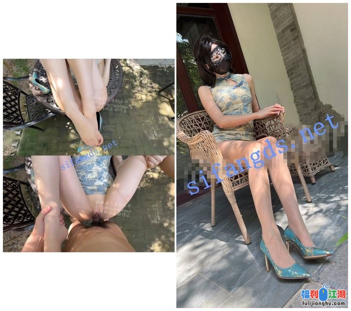 超极品大长腿人妻【跳跳羊】11月最新庭院露出的旗袍美人妻[某房原版]【1.18G】 预览图 5