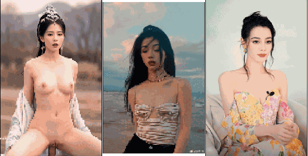 【AI精品】抖音网红 颜射 啪啪 后入等各种姿势视频[某房原版]【135M】 预览图 3