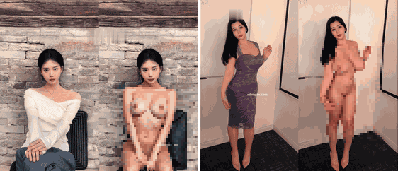 【AI重磅】程儿 硝子 未来星 小钰钰子脱衣舞蹈生活视频对比[某房原版]【5.99G】 预览图 3