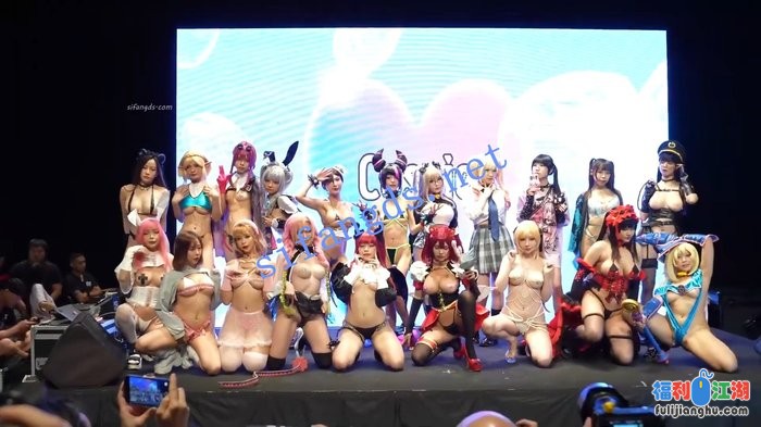 成人漫展 大尺度cosplay 嫩妹为你秀[某房原版]【2.84G】 预览图 2