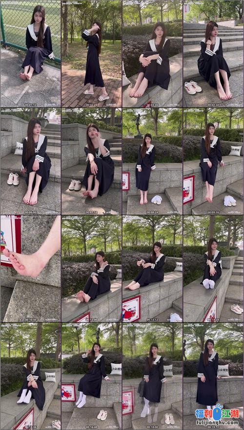 小众视觉-雪糕-连衣裙性感白丝[110P1V-1G百度网盘] 预览图 5