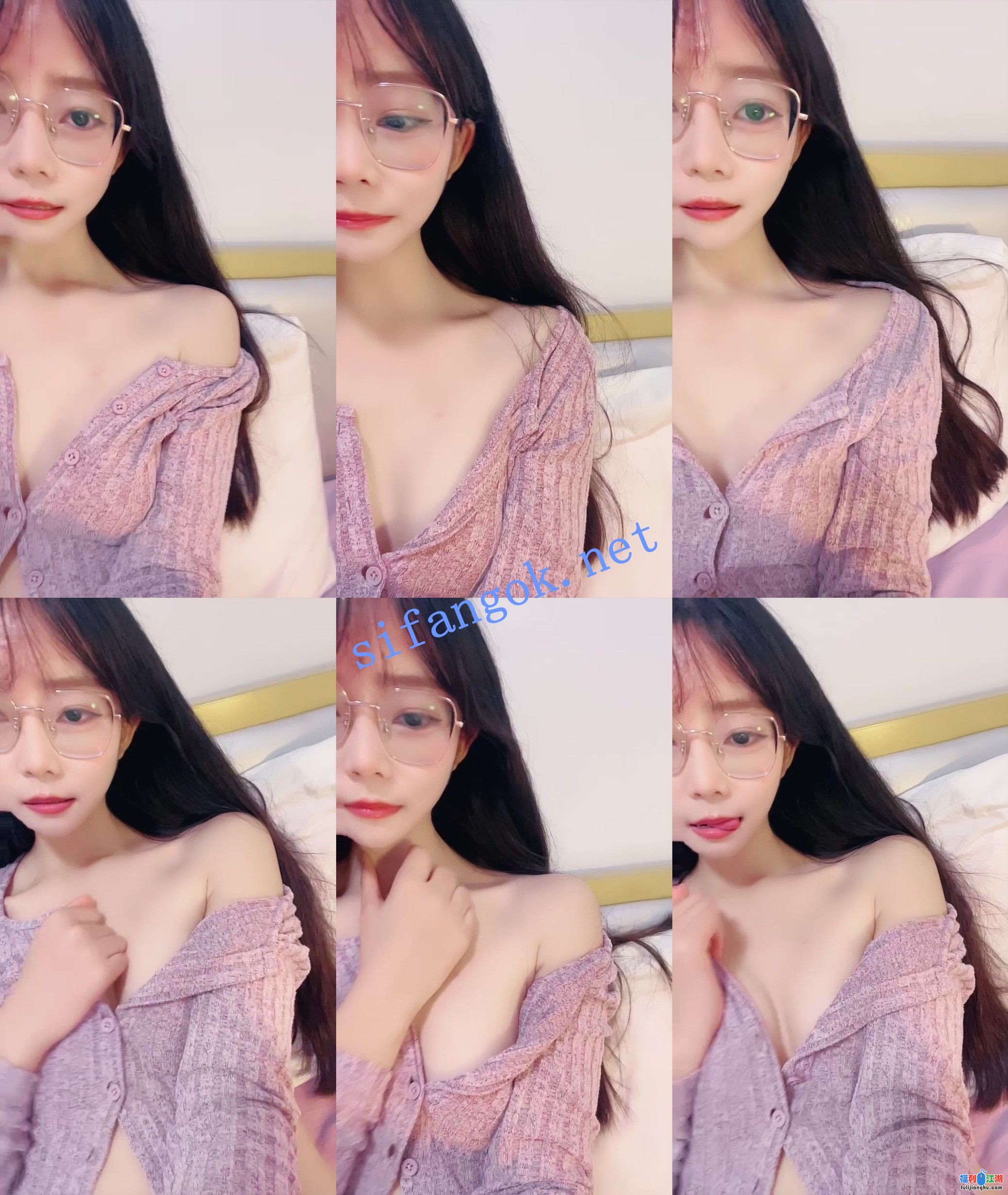 ⚜️超乖眼镜学妹【甜饱兔子】蜜臀小鲍鱼好嫩~~道具自慰！【3.22G】 预览图 6