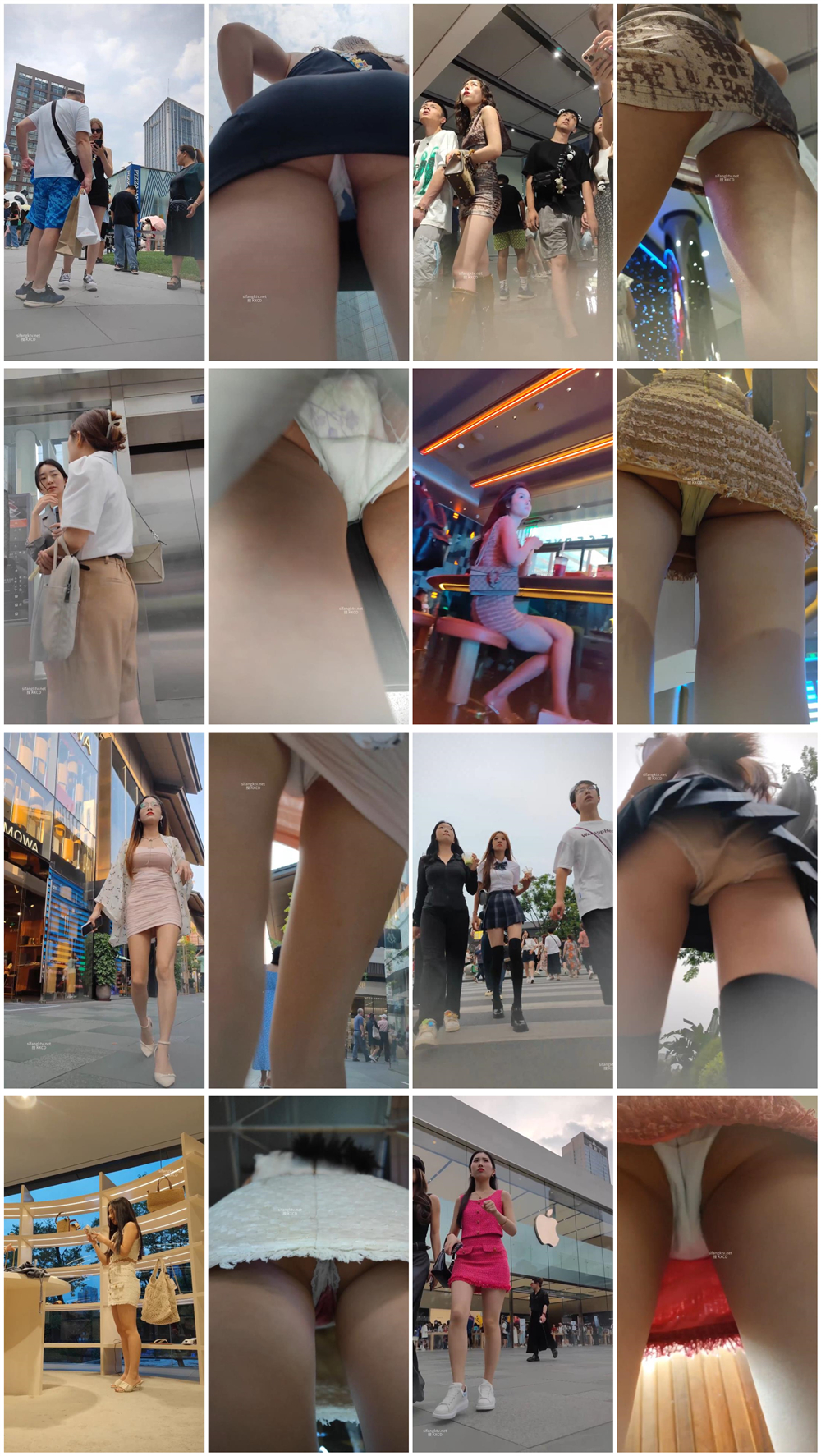 ❤️精品推荐❤️步行街拍抄底大神『KXCD』系列合集第7季20V 专挑年轻好看质量高的小姐姐-福利岛