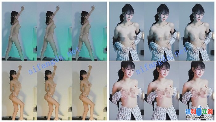 女主自创直播间夜店蹦迪式裸舞 劲嗨 高颜值很骚【thgml1212】[某房原版]【4.12G】 预览图 5