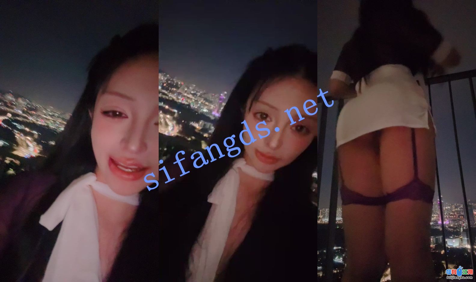 ⚡【美神】极品尤物女神来袭！在高空对着夜景自慰超级骚~ 【4.33G】 预览图 7