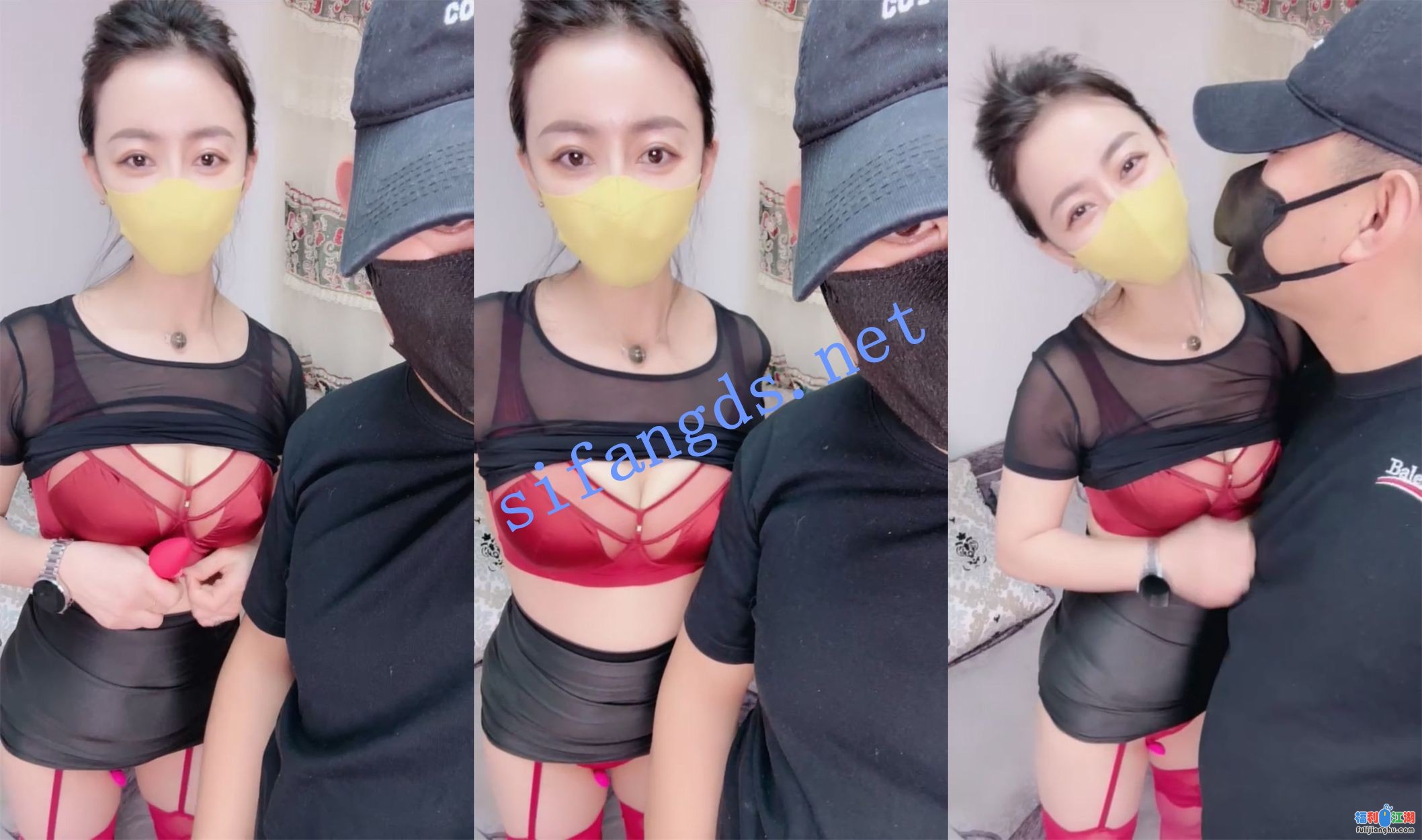 极品美乳御姐~【晴晴是我】邀炮友助阵 吃鸡 舔屄 无套猛干~【2.78G】 预览图 7