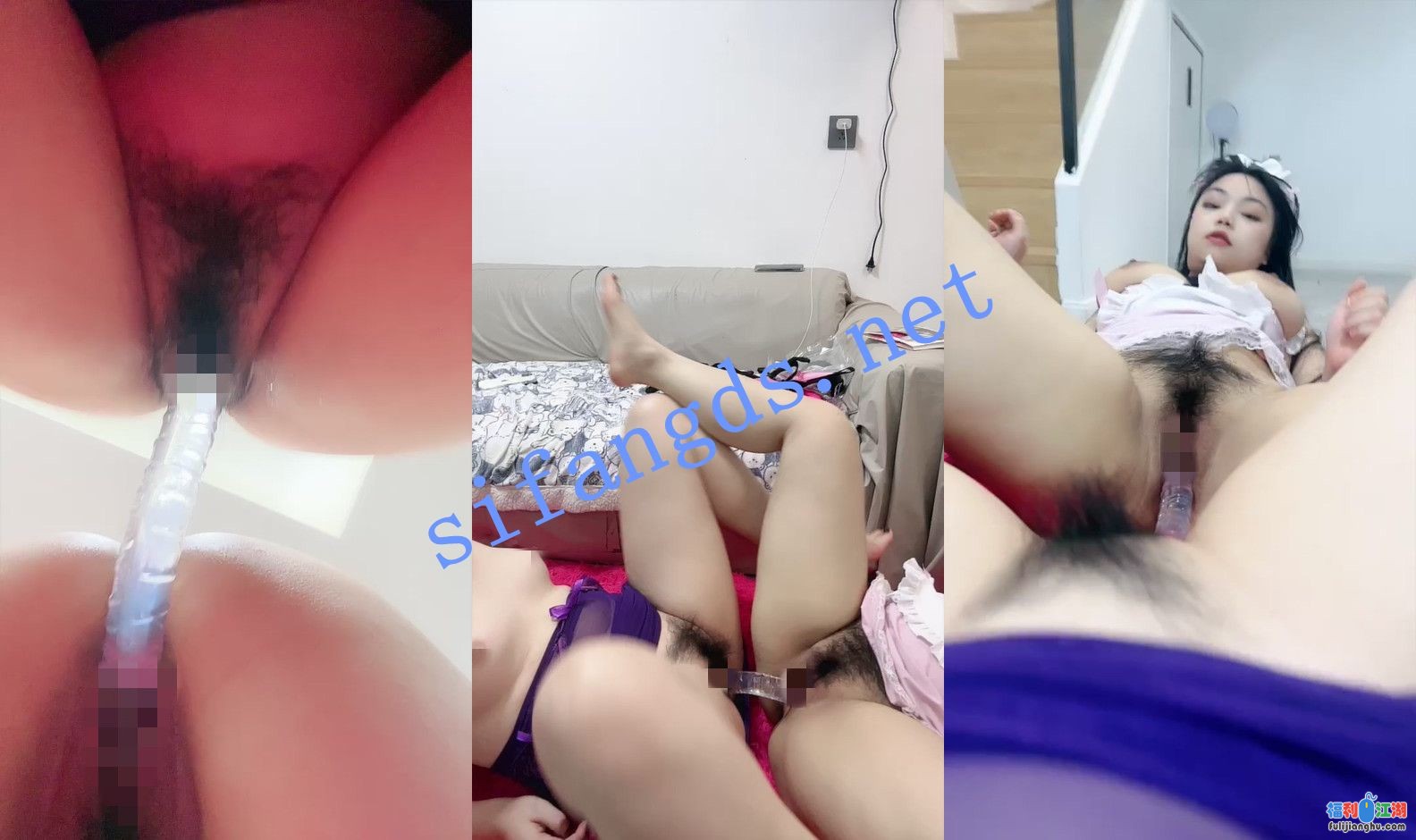 ⚡【鹤鹤】新人出炉~两个大奶骚货玩得花~各种道具互插骚逼 【3.25G】 预览图 10