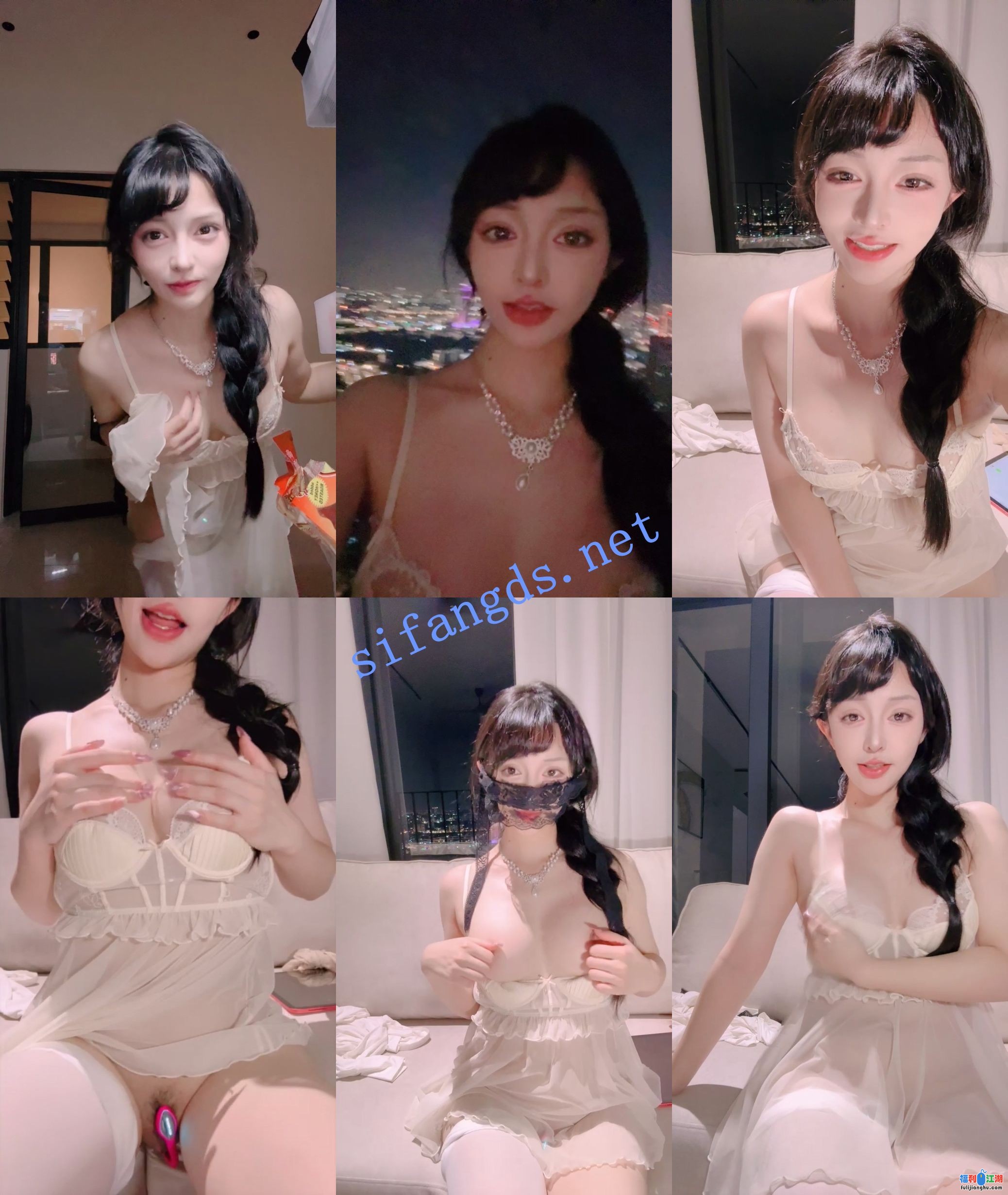 重磅！太美了~【灵羽合】绝美艳星~全裸摇~蝴蝶逼 跳蛋自慰2【7.7G】 预览图 1