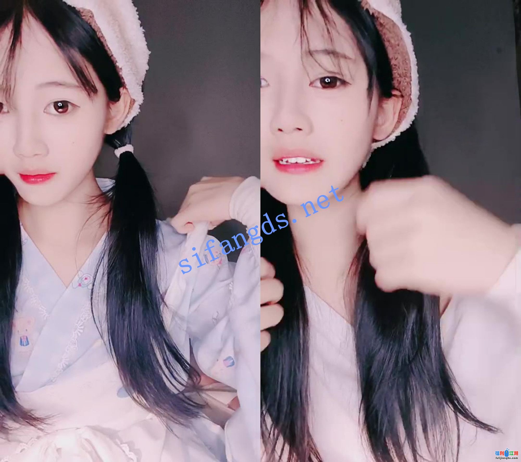 ██清纯校花下海！【小小的小朋友】裸聊，收费房表演5【3.46G】 预览图 2