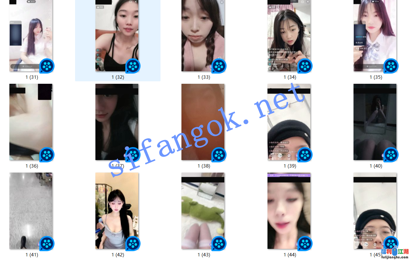 ✅高颜值美女一对一❤️打飞机专用淫言骚语频出49V合集5【31G】 预览图 3