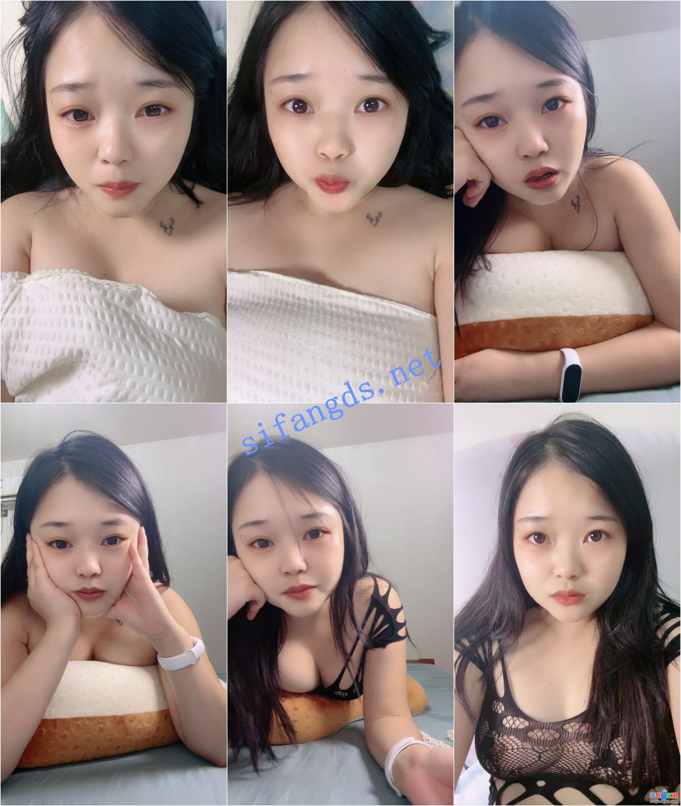 淫荡骚情侣！【黏黏情人】第二弹，扒开男友内裤就吃鸡巴【1.3G】 预览图 4