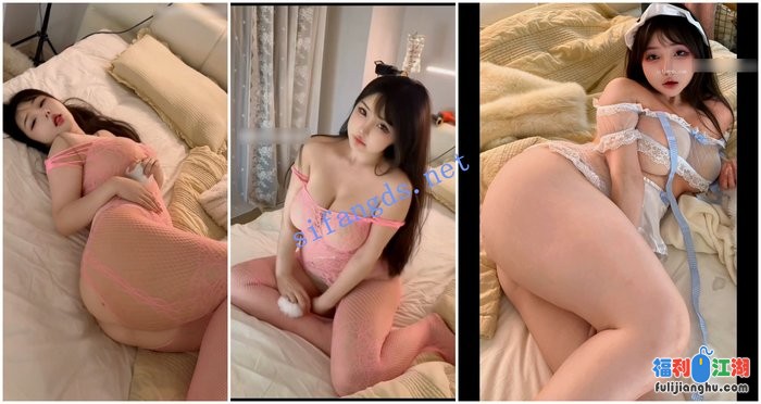 【抖音福利】丰满网红脸嫩妹【乖乖酱】三点制服诱惑肥臀[某房原版]【2.71G】 预览图 4