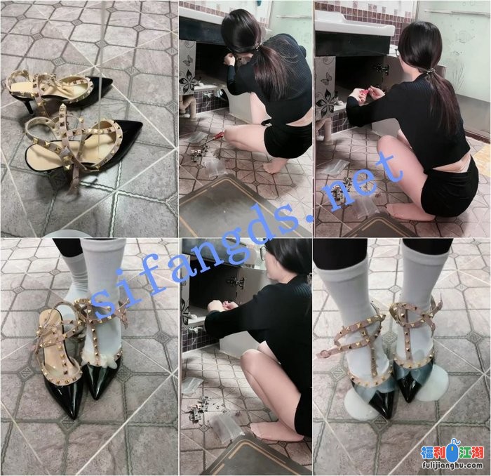 ✅抖音 睿睿妈呐 70万粉 美腿 撸管 足交 大尺度史上最全 13V[某房原版]【591M】 预览图 6