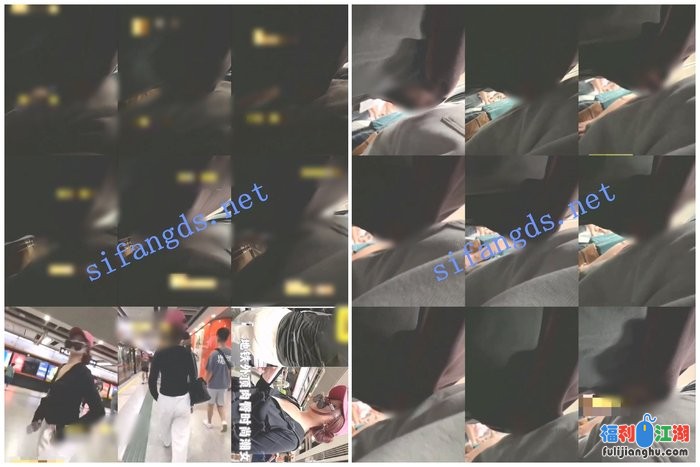 【精品】地铁外顶臀时尚潮女 屁股又大又弹 JJ顶入屁股勾[某房原版]【382M】 预览图 3