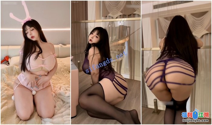 【抖音福利】丰满网红脸嫩妹【乖乖酱】三点制服诱惑肥臀[某房原版]【2.71G】 预览图 5