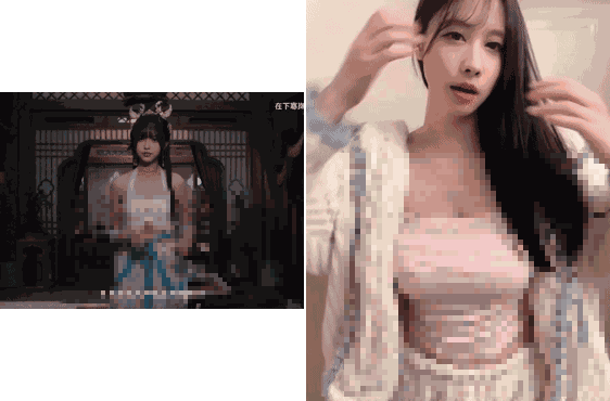 【AI精品】美女别影响我修仙 小仙若等网红 最新制作大尺度[某房原版]【96.8M】 预览图 5