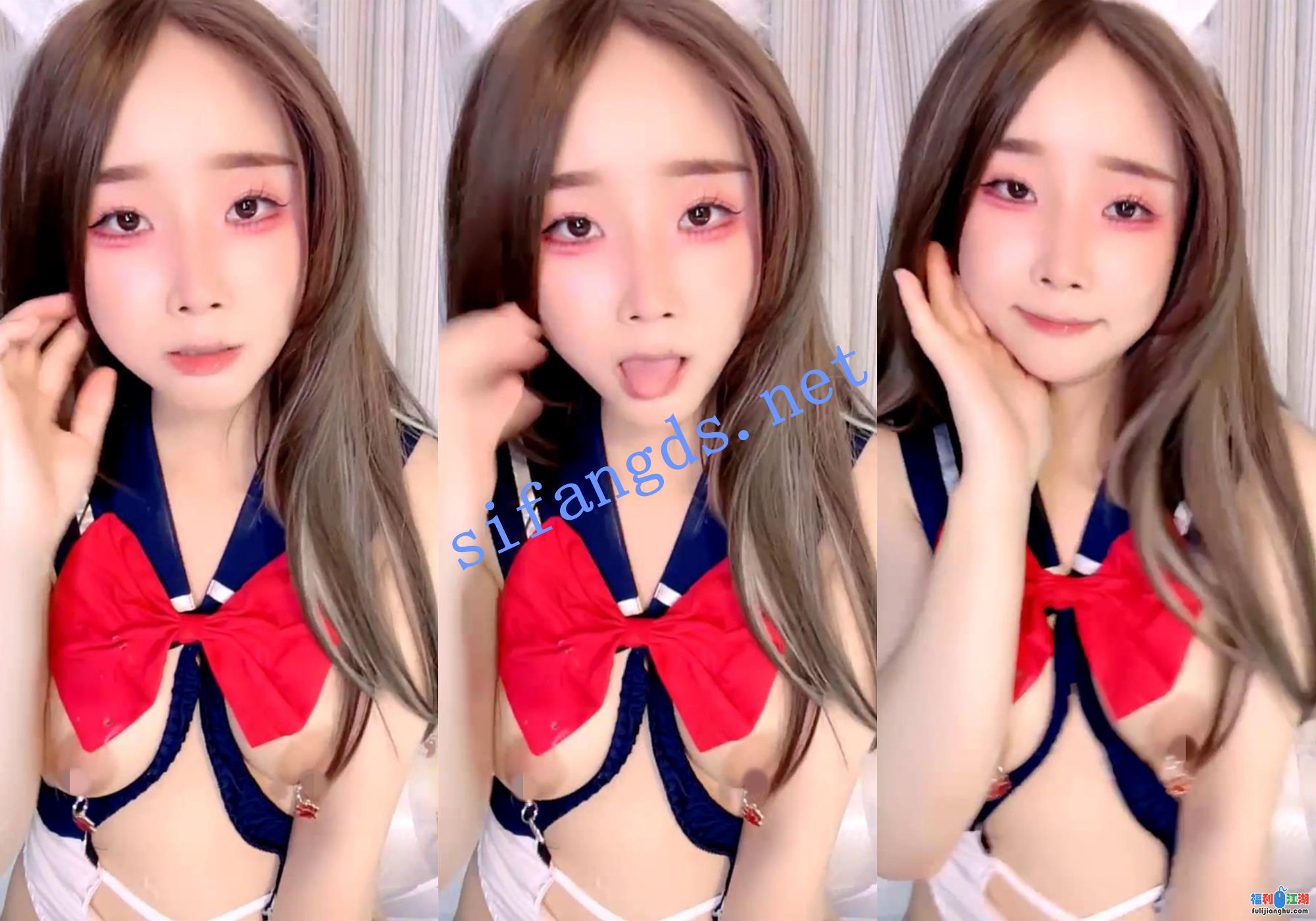 ✨太漂亮了吧~【蜜桃水龙头】身材炸裂~狂野自慰~爆菊双插~【3.7G】 预览图 1