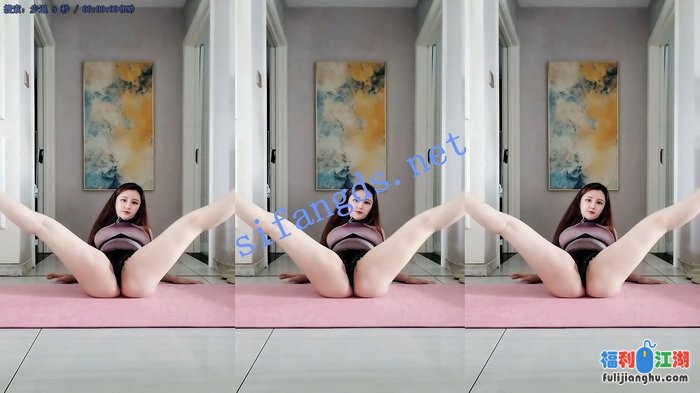 【UC】热舞尤猫，肥臀大奶主播高难度定制极限开腿5V[某房原版]【565M】 预览图 1